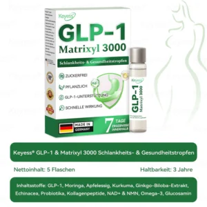𝐎𝐟𝐟𝐢𝐳𝐢𝐞𝐥𝐥𝐞𝐫 𝐒𝐡𝐨𝐩| 𝐊𝐞𝐲𝐞𝐬𝐬® GLP-1 & Matrixyl 3000 Schlankheits- & Gesundheits-Tropfen💧 (nur eine Dosis pro Tag – sichtbare Ergebnisse in nur 7 Tagen) ✅ Geeignet für Fettleibigkeit, Herz-Kreislauf-Gesundheit, Diabetes, Schlafapnoe, Gelenkprobleme und mehr🥇