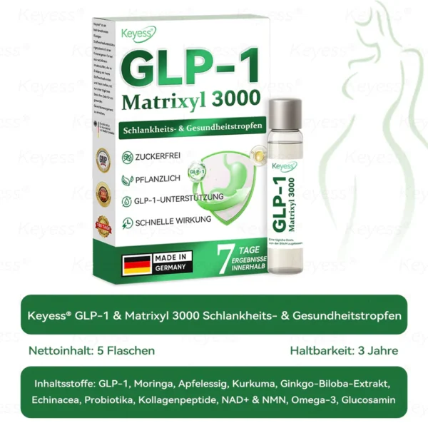 𝐎𝐟𝐟𝐢𝐳𝐢𝐞𝐥𝐥𝐞𝐫 𝐒𝐡𝐨𝐩| 𝐊𝐞𝐲𝐞𝐬𝐬® GLP-1 & Matrixyl 3000 Schlankheits- & Gesundheits-Tropfen💧 (nur eine Dosis pro Tag – sichtbare Ergebnisse in nur 7 Tagen) ✅ Geeignet für Fettleibigkeit, Herz-Kreislauf-Gesundheit, Diabetes, Schlafapnoe, Gelenkprobleme und mehr🥇