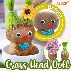 AEXZR® Grass Head Doll
