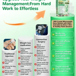 Purelora® 1064 Crystal Microneedle Nano System with NAD⁺ Activation & 20-in-1 Slim & Healthy Pacth Solution