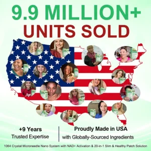 Purelora® 1064 Crystal Microneedle Nano System with NAD⁺ Activation & 20-in-1 Slim & Healthy Pacth Solution