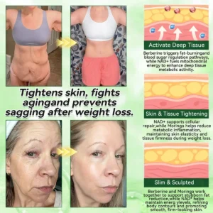 Purelora® Moringa Berberine × NAD⁺ 10-in-1 Nano Microneedle Patch