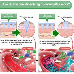 Purelora® Moringa Berberine × NAD⁺ 10-in-1 Nano Microneedle Patch